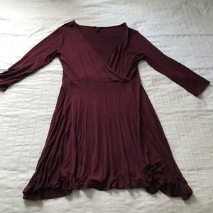 Maroon dress size extra large